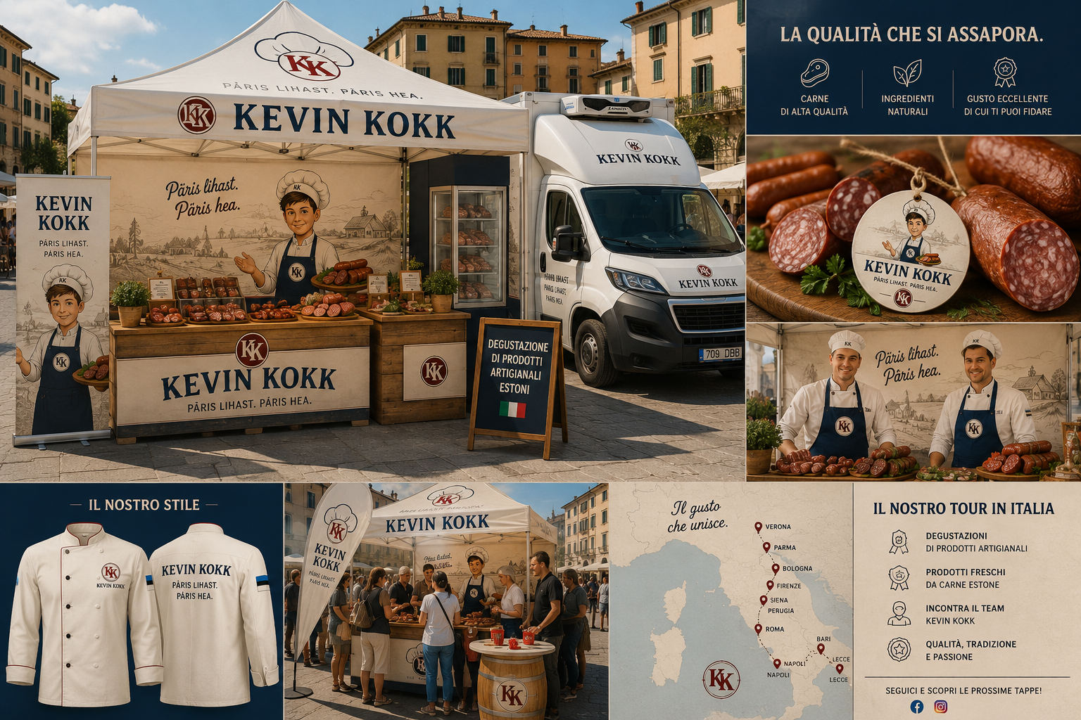 Kevin Kokk tasting stand concept